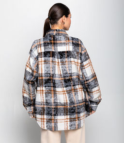 Рубашка #БШ2918, серый - Dommod фото 3