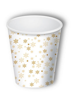 Цена за 2 шт. Стаканы бумажные "Звездный путь", комплект 6шт., 250мл. (СТ-4524)