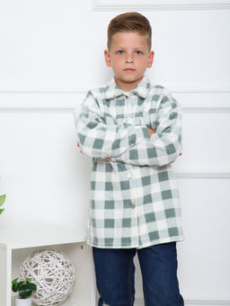 РБ013 Рубашка Мейн (хаки) - Милаша фото 10