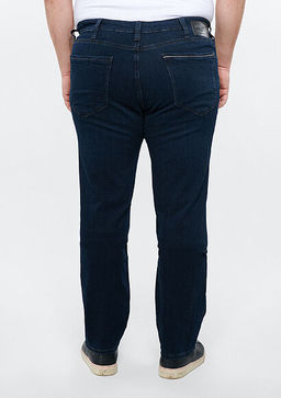 Hasan Mavi Black M?rekkep Mavi Jean Pantolon  фото 3