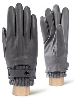 Перчатки муж п/ш LB-0981M d.grey/grey