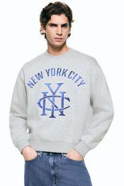 Sudadera estampada Loose Fit - H&m фото 4