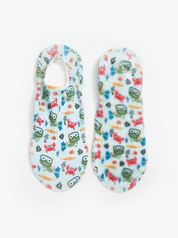 Desenli Erkek ?ocuk Patik ?orap