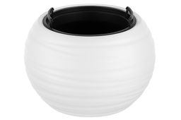 Кашпо 26 л 39,5*39,5*25,5 см Луна белое