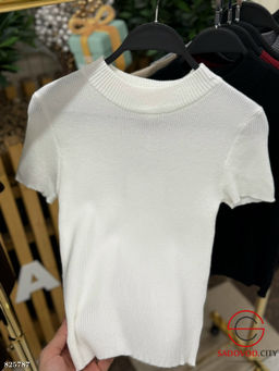 Футболка женская однотонная