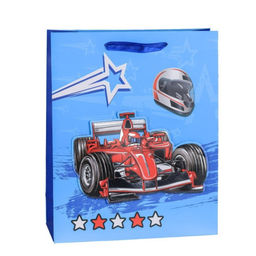 Цена за 12 шт. Пакет подарочный 32x26x10 / 1320M /уп 12/480/ (Голубой) - Галеонтрейд фото 2