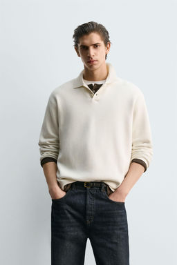 POLO PUNTO SOFT / Blanco roto - Zara фото 2