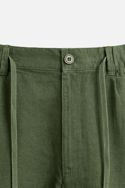 BERMUDA SHORTS LINEN BLEND - Zara фото 27