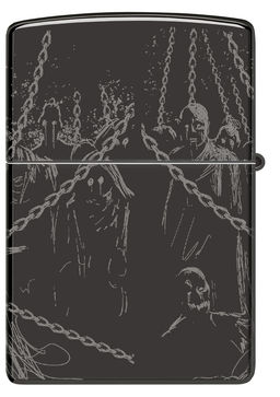 Зажигалка ZIPPO Король скелетов | Skull King 46139  фото 9