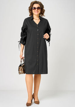 Платье EVA GRANT 7102 черный