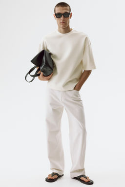 Camiseta efecto neopreno Oversized Fit - H&m фото 5