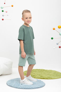 Crockid _ КР 400642/холодная мята к462 шорты для мал  фото 4