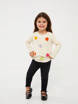 Basic Slim Fit K?z Bebek Jean Pantolon