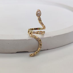 Серьга - кафф Змея - Vel vett фото 3