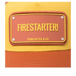 Бейсболка JOHN HATTER арт. R-1162-U00 Firestarter! (желтый / оранжевый)  фото 4