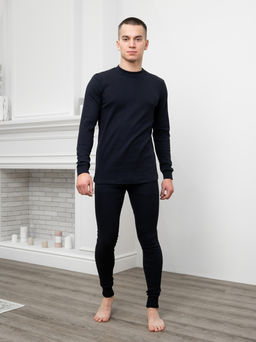 Лонгслив муж.арт.1103-2,темно-синий - Binita фото 4