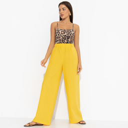 Брюки льняные Легкость льна (желтые) - Charutti фото 8