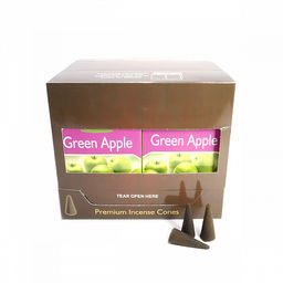 Благовония конусы Sarathi Cones Green apple зеленое яблоко уп-12шт - Сандаловый дом фото 2