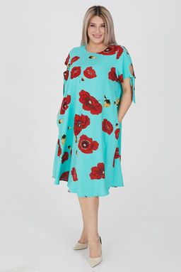 Платье Luxury Moda 1199 бирюзовый