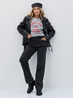 Утепленные Женские Джинсы Прямые - Mossmore фото 2