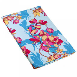 "Аромат магнолии-2" Скатерть 180х145см, длина стола до 140см, на 6 персон, хлопок "Премиум" 186г/м2, "Домашняя мода" (Россия)