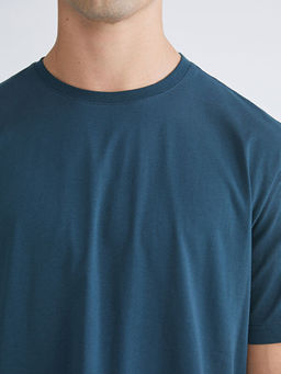 Bisiklet Yaka Penye Erkek Ti??rt