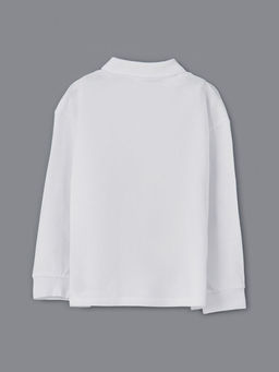 Polo Yaka Bask?l? Erkek ?ocuk Ti??rt