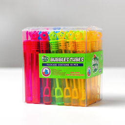 Цена за 48 шт. Мыльные пузыри нелопающиеся Звёздочки МИКС - Funny toys фото 3