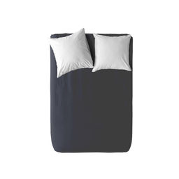 Простыня перкаль Актив 220х180 "Wenge" рис. 86215-13 Ombre Blue