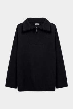 Свитер с воротником стойка и замком - Mollis фото 5