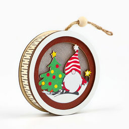 Ёлочная игрушка «Новогодняя», d=7.5 см