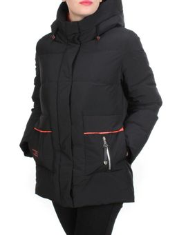 YM 2102 BLACK Куртка зимняя женская MARIA (200 гр. холлофайбера) - Fashion фото 3
