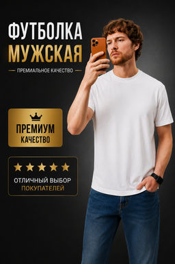Футболка P611-06-201 white