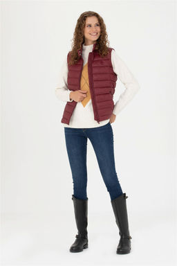 U. S. Polo Assn Женский бордовый жилет - U.s. polo assn фото 4