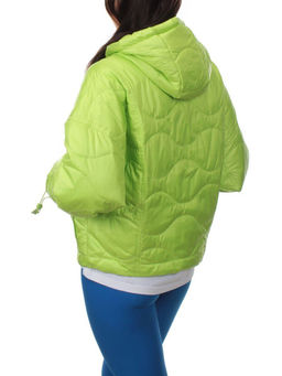 23-022 LT. GREEN Куртка оверсайз демисезонная женская (синтепон 100 гр.) - Fashion фото 6