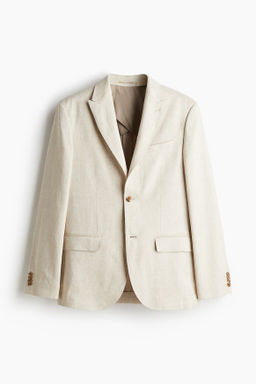 Americana en mezcla de lino Regular Fit