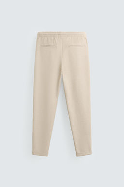 EASY CARE JOGGER WAIST TROUSERS - Zara фото 7