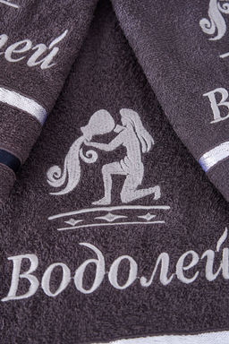 14418/10 Знаки зодиака полотенце махровое плотность 350гр