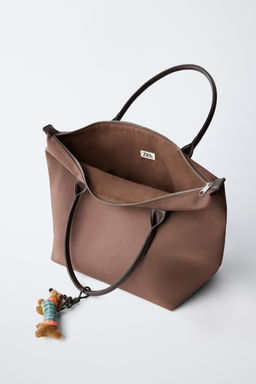SHOPPER CHARM / Marr?n - Zara фото 4