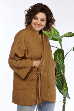 Куртка Anastasia 1147 коньячный фото 2