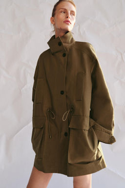 OVERSIZE PARKA ZW COLLECTION - Zara фото 10