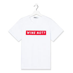 Футболка женская KAFTAN «WINE NOT», белый, р-р 48-50