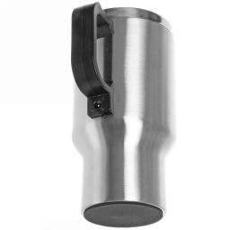 Термокружка 450мл, с подогревом от прикуривателя "BOSS" Тигр Серп и молот