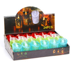 Цена за 24 шт. Свеча светодиодная, цвета МИКС - Simaland фото 4