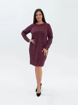 Платье женское, цвет бордо