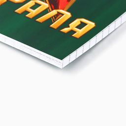 Цена за 10 шт. Блокнот А6, 40 листов в клетку, обложка картон «С 23 февраля»