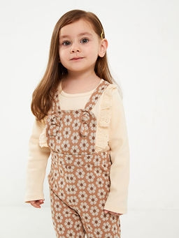 Bisiklet Yaka Uzun Kollu Basic K?z Bebek ??t??tl? Body