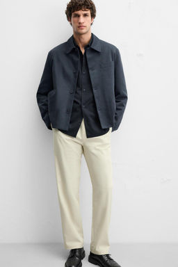 VISCOSE BLEND CHINO TROUSERS - Zara фото 5