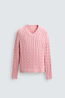PLAITED TEXTURED JUMPER LIMITED EDITION - Zara фото 8