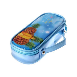 Пенал школьный на молнии «Ананасы»